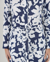 Abstract Floral Printed Rayon Abaya