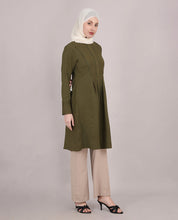 Ripe Olive Laced Top