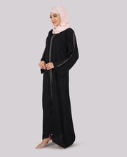 Luxe Jade Embroidered Abaya