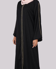 Luxe Jade Embroidered Abaya