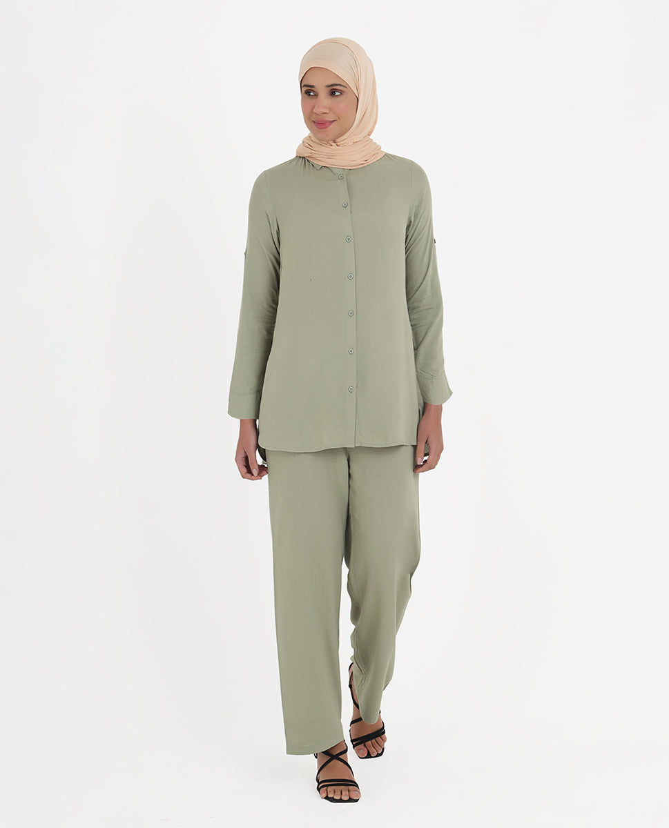 Sage Green Comfort Co-Ord Set