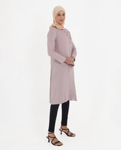 Lilac  Love Rayon Embroidered Top