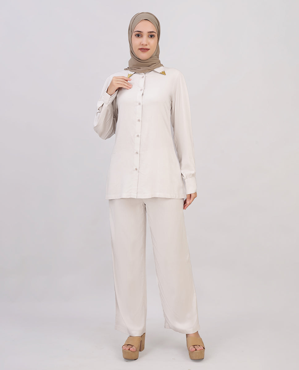 Golden Touch Beige Co-Ord Set