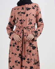 Blush Petal Printed Rayon Flared Top