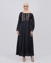 Grey Mirage Luxury Embroidered Abaya