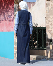 Deep Tide Full Front Open Jilbab