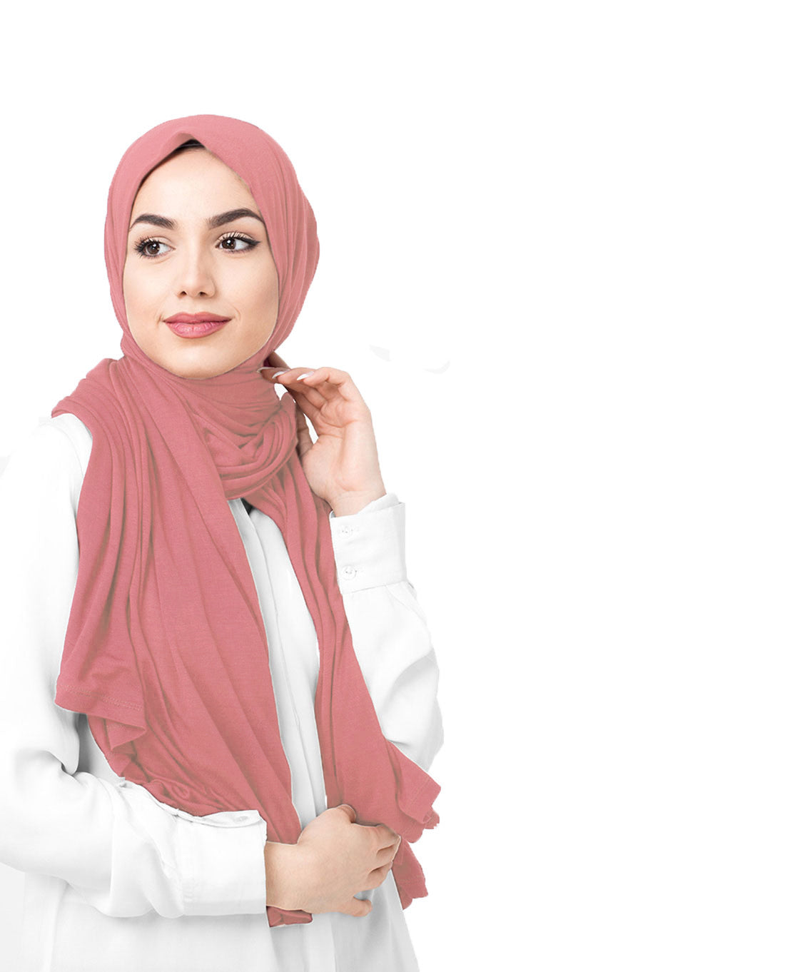 Brandid Apricot Viscose Jersey Scarf