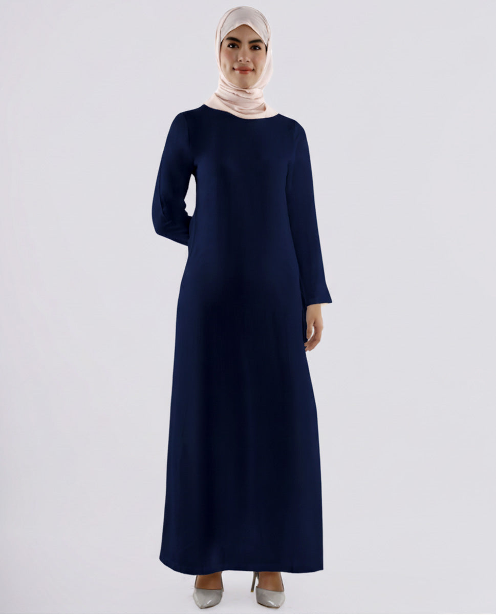 Navy Blue Under Abaya
