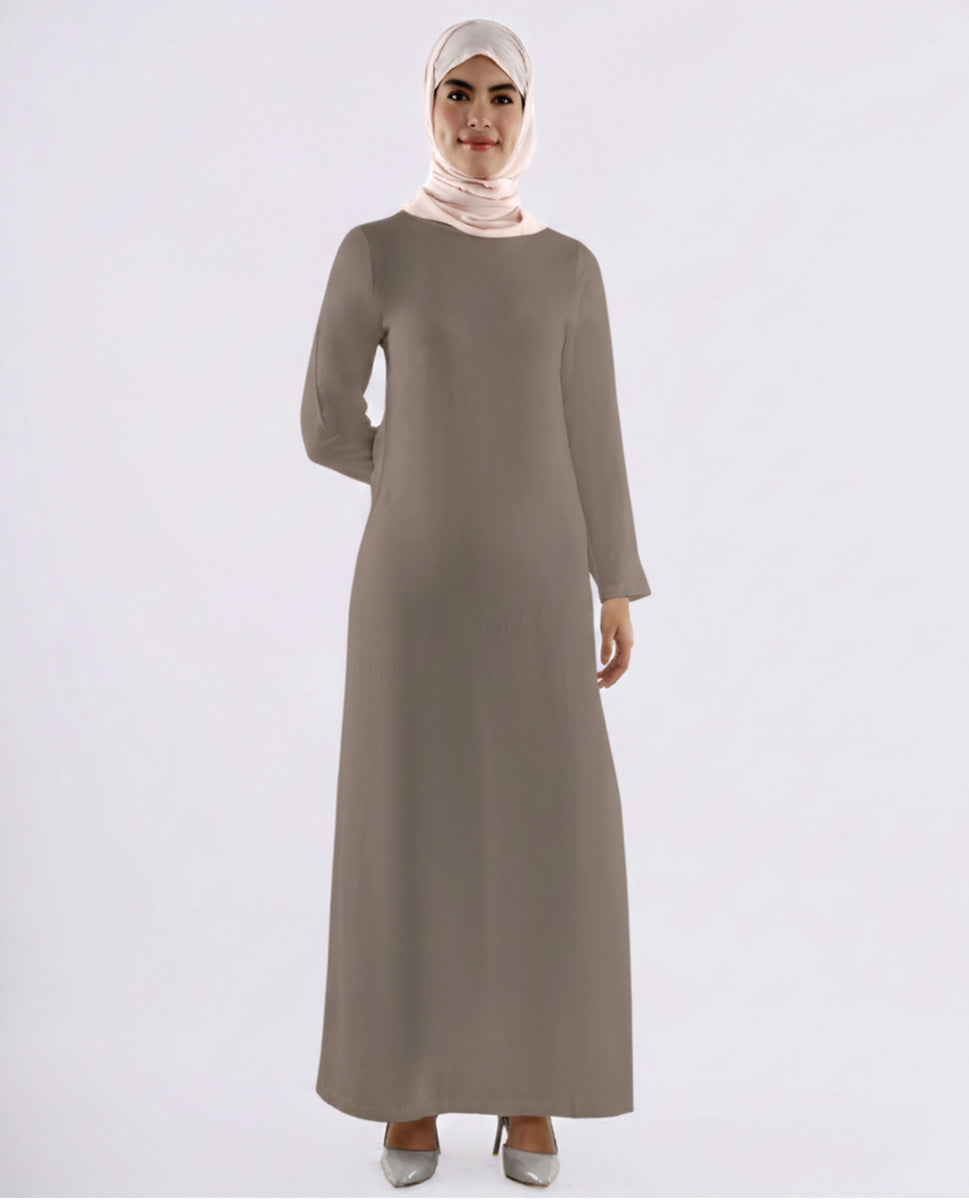 Gray Under Abaya