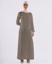 Gray Under Abaya
