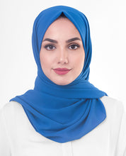 Princes BlueCotton Voile Scarf