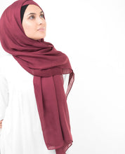 Rumba Red Viscose Woven Scarf