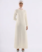 White Under Abaya
