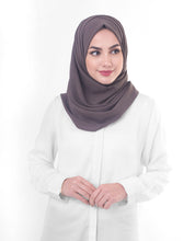 Rabbit Grey Poly Georgette Scarf