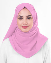 Violet Poly Georgette Scarf