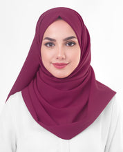 Red Bud Poly Georgette Scarf
