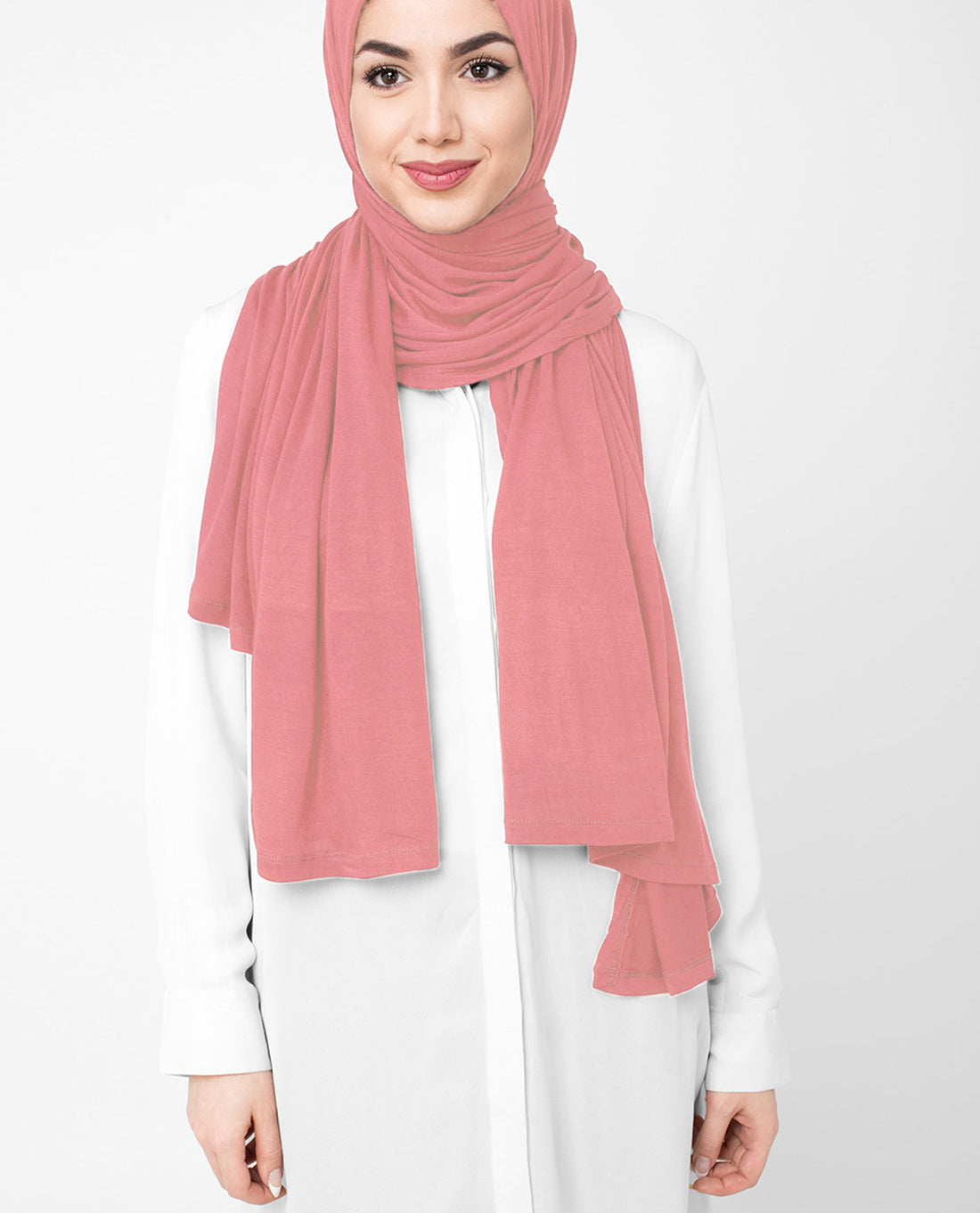 Brandid Apricot Viscose Jersey Scarf