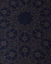 Midnight Arabesque Arch Shaped Prayer Mat Rug