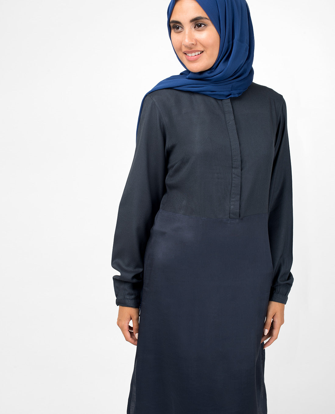 Black Smart Midi Dress