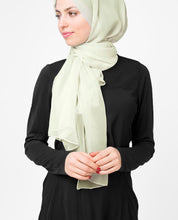 InEssence Poly Chiffon Fairest Jade Green Scarf