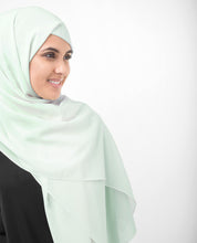 Fairest Jade Green Poly Georgette Scarf