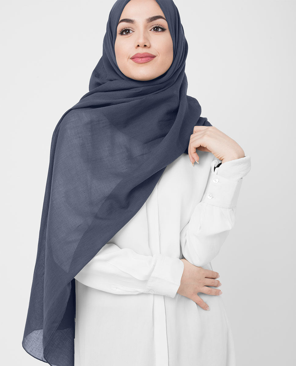Total Eclipse Cotton Voile Scarf