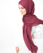 Rumba Red Viscose Woven Scarf