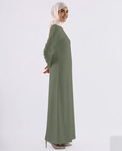 Green Under Abaya