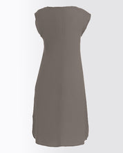Charcoal Grey Rayon Slip Dress
