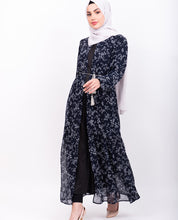 Navy Dainty Floral Outerwear