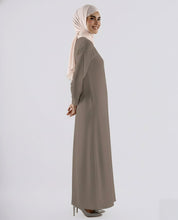 Gray Under Abaya