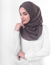 Rabbit Grey Poly Georgette Scarf