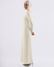 White Under Abaya