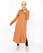 Sudan Brown Shirt Midi