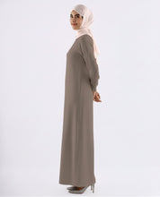 Gray Under Abaya