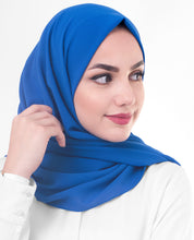 Princes BlueCotton Voile Scarf