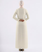 White Under Abaya