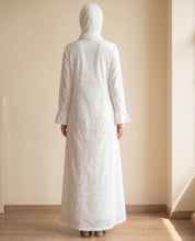 Delicate Eyelet Cotton Pilgrimage Gown