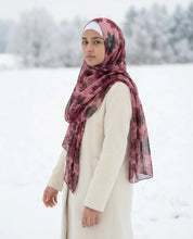 Rose Veil Printed Georgette