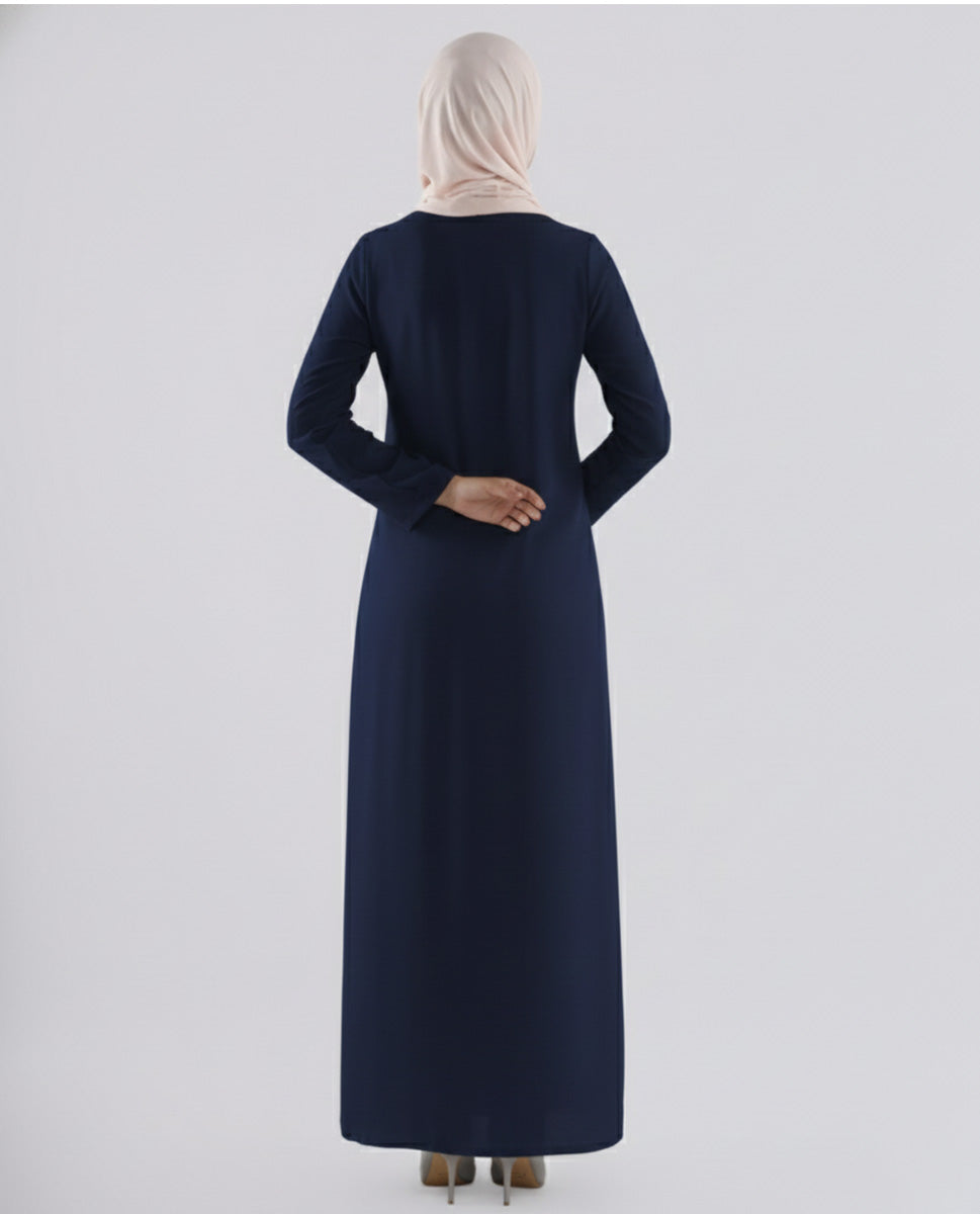 Navy Blue Under Abaya