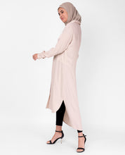Sumo Satin Light Pink Shirt Dress