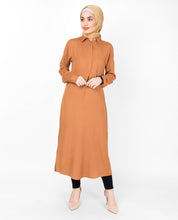 Sudan Brown Shirt Midi