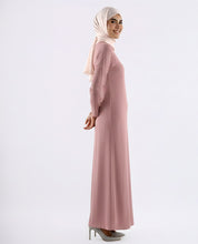 Dusty Pink Under Abaya