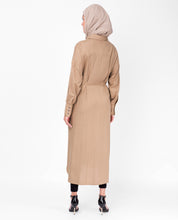 Tiger Eye Brown Shirt Dress