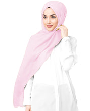 Mauve Chalk Viscose Woven Scarf