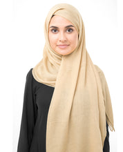 Cuban Sand Viscose Woven Scarf