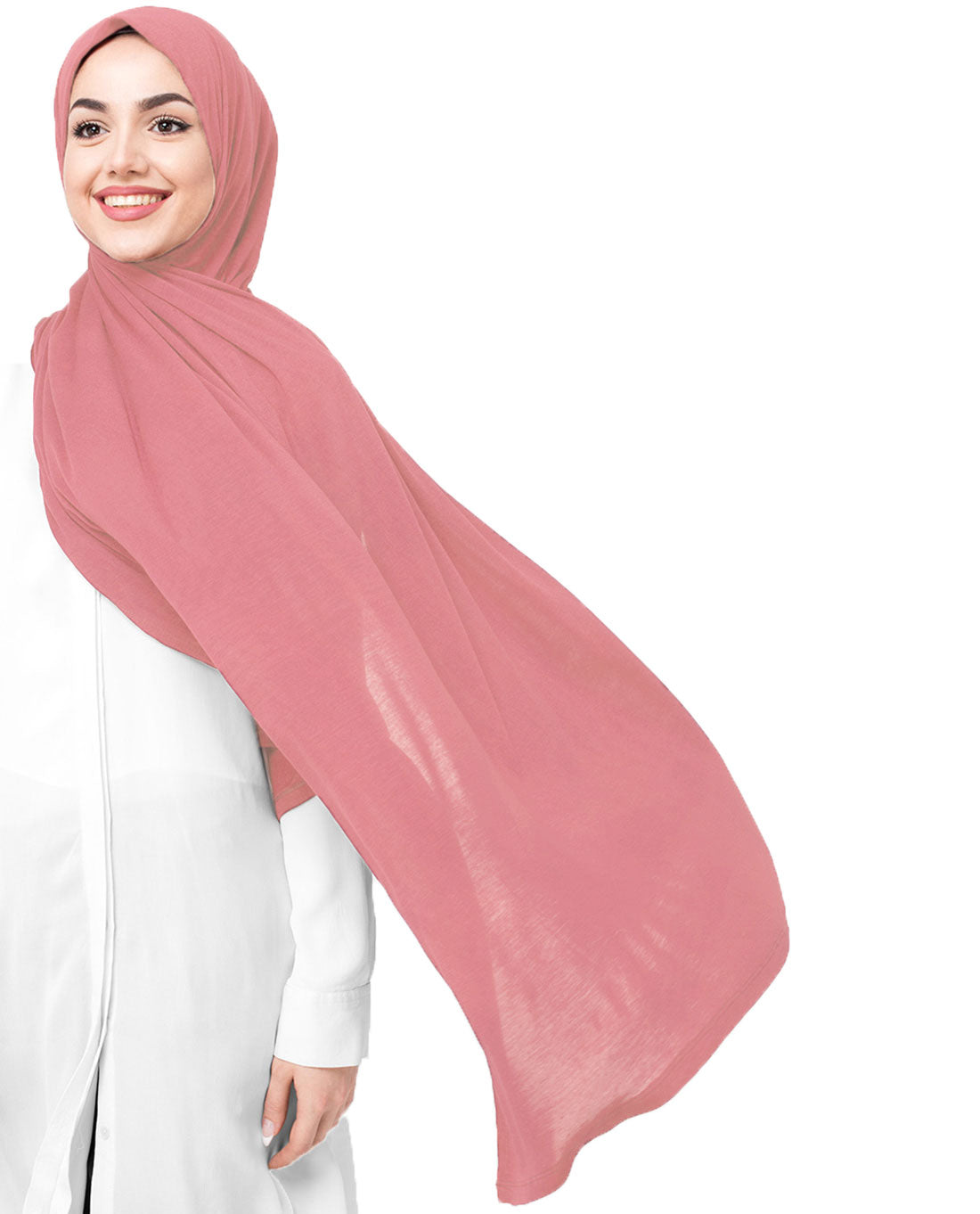 Brandid Apricot Viscose Jersey Scarf