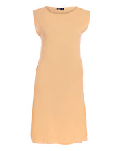 Rattan Yellow Rayon Slip Dress