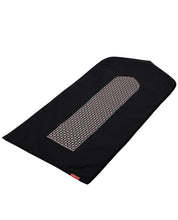 Black Mashrabiya Arch Shaped Prayer Mat Rug