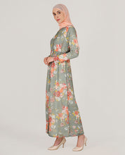 Floral Fiesta Lightweight Poly Chiffon Outerwear